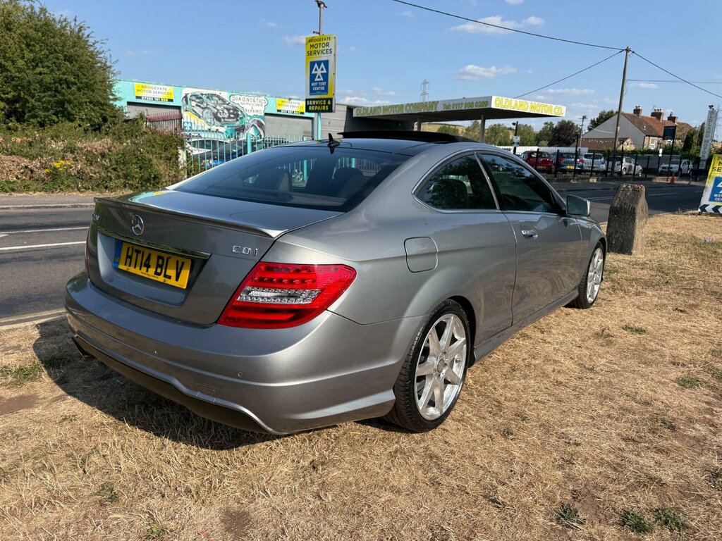 Mercedes-Benz C Class 2.1 C220 Cdi Amg Sport Edition Coupe G- HT14BLV Silver #2