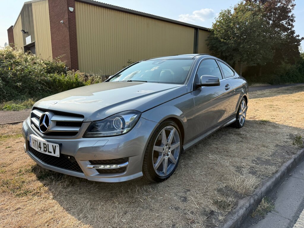 Mercedes-Benz C Class 2.1 C220 Cdi Amg Sport Edition Coupe G- Silver