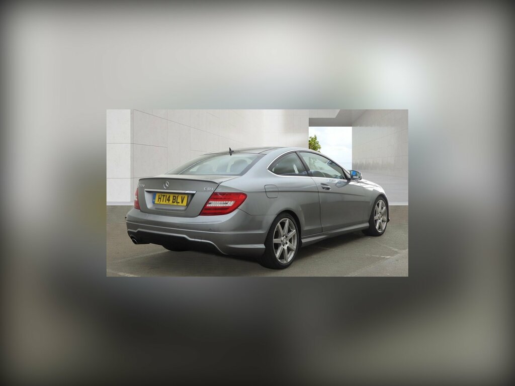 Mercedes-Benz C Class 2.1 C220 Cdi Amg Sport Edition Coupe G- Silver
