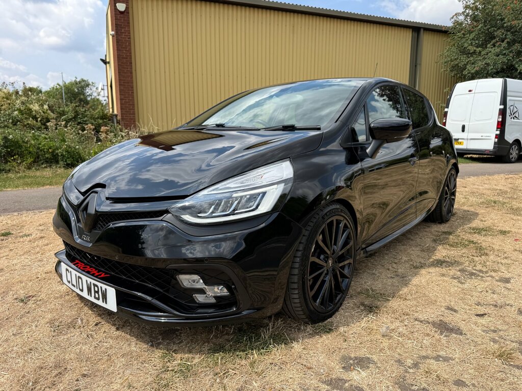 Renault Clio 1.6 Tce Renaultsport Nav Trophy Hatchback Petr CL10WBW Black