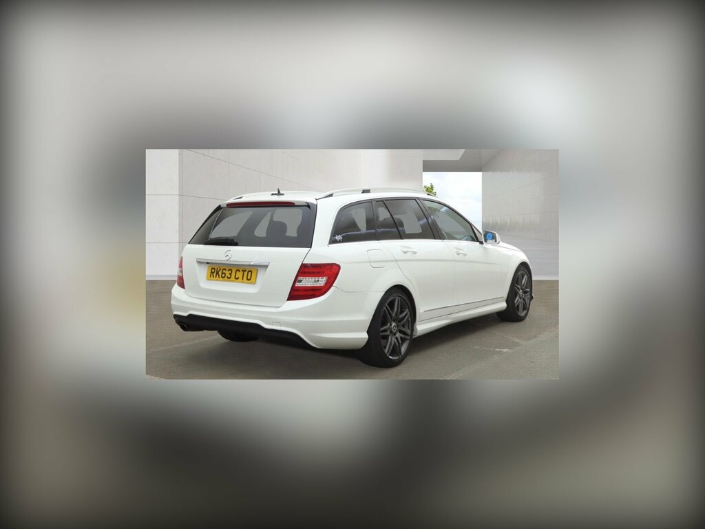 Mercedes-Benz C Class 2.1 C250 Cdi Amg Sport Plus Estate G-tr White