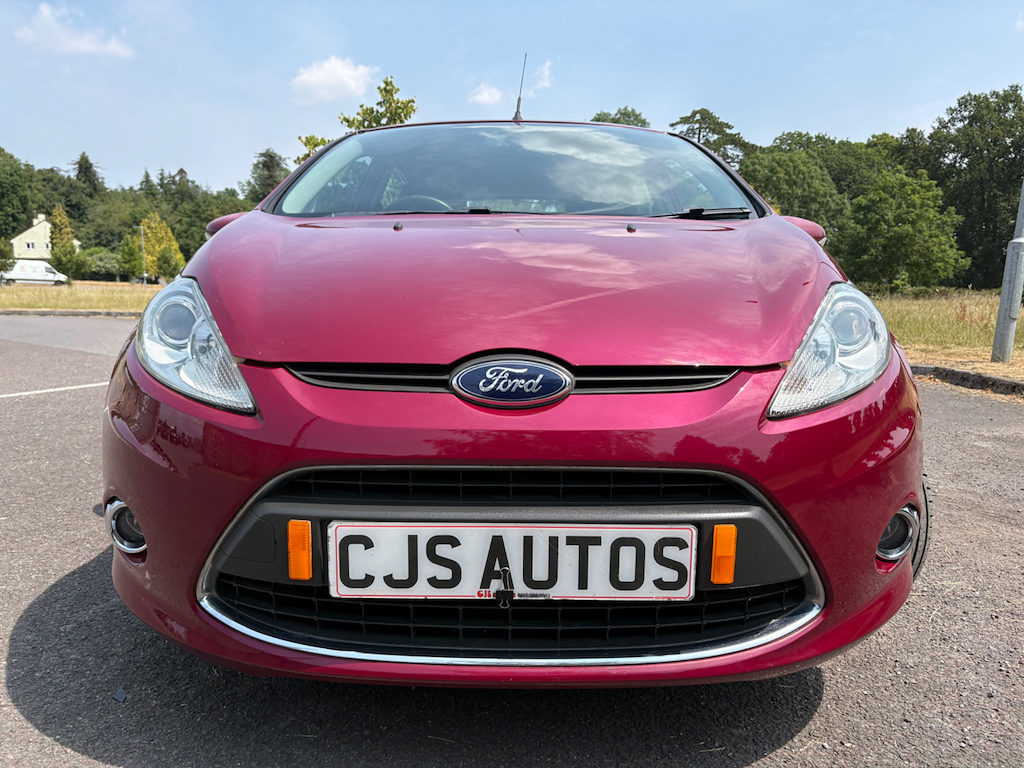 Ford Fiesta Zetec Red #3