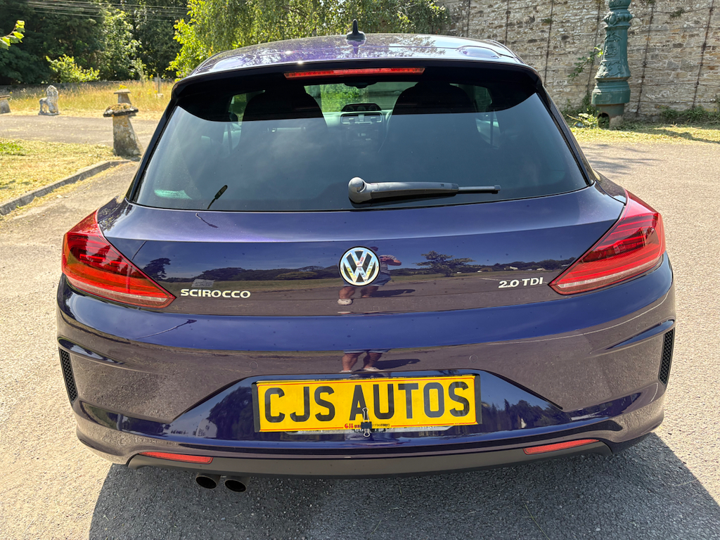 Volkswagen Scirocco R Line Tdi Bluemotion Technology Purple #6