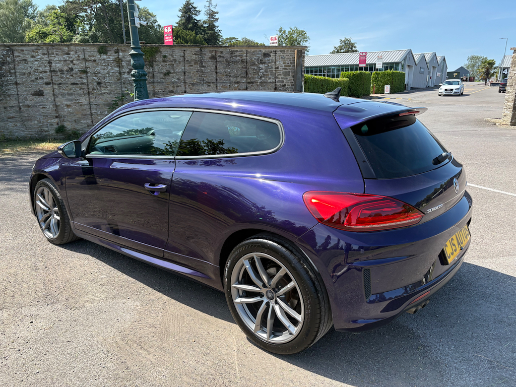 Volkswagen Scirocco R Line Tdi Bluemotion Technology Purple #5