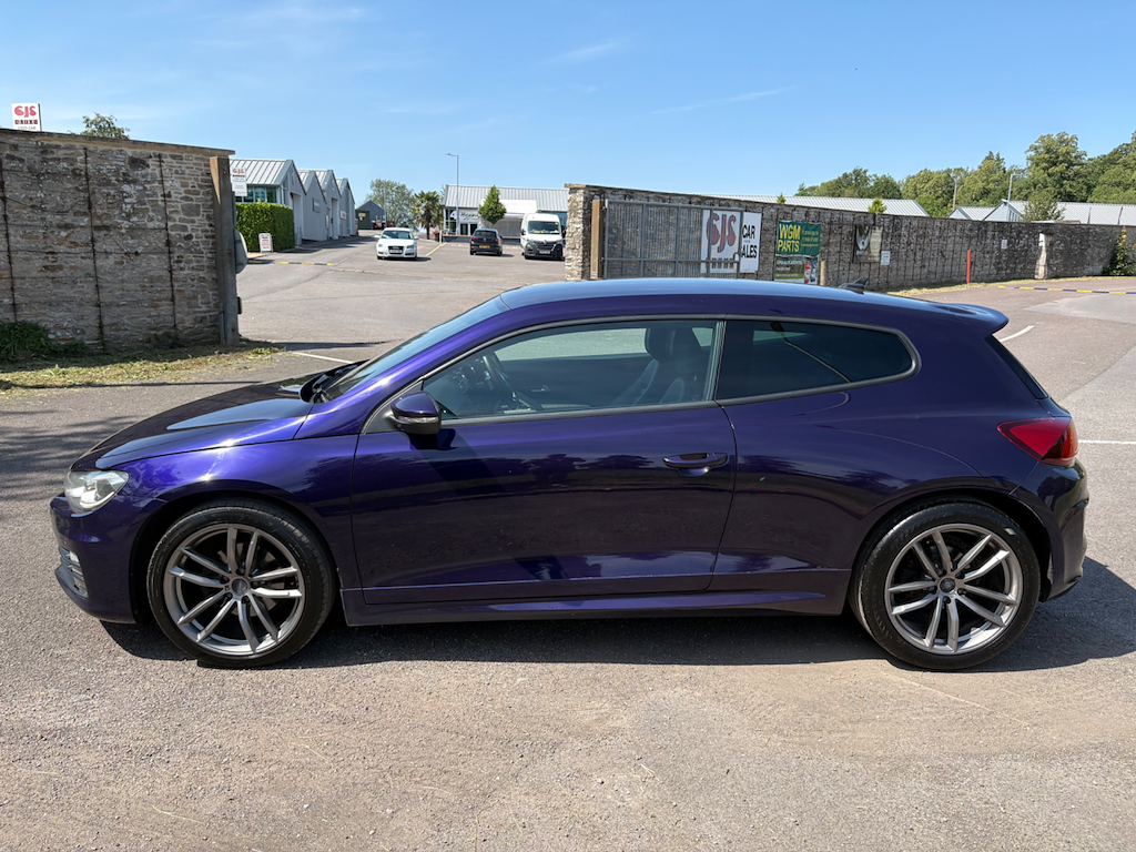 Volkswagen Scirocco R Line Tdi Bluemotion Technology Purple #4