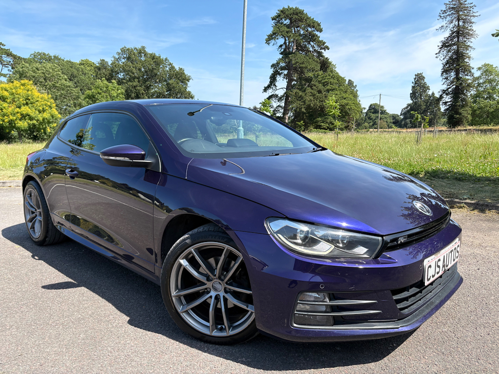 Volkswagen Scirocco R Line Tdi Bluemotion Technology Purple