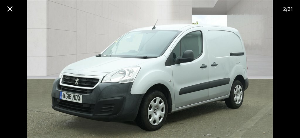 Peugeot Partner Blue Hdi Professional L1 Silver