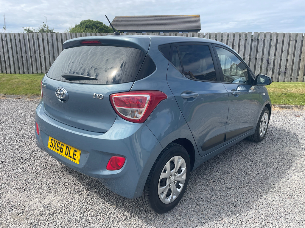 Hyundai I10 Hatchback Blue #3