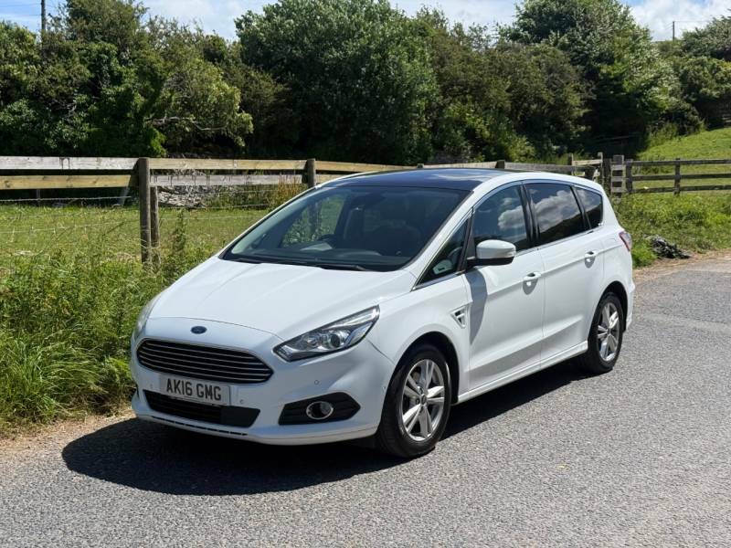 Ford S-Max 2.0 Tdci 150 Titanium 7 Seat - 2016 16 White