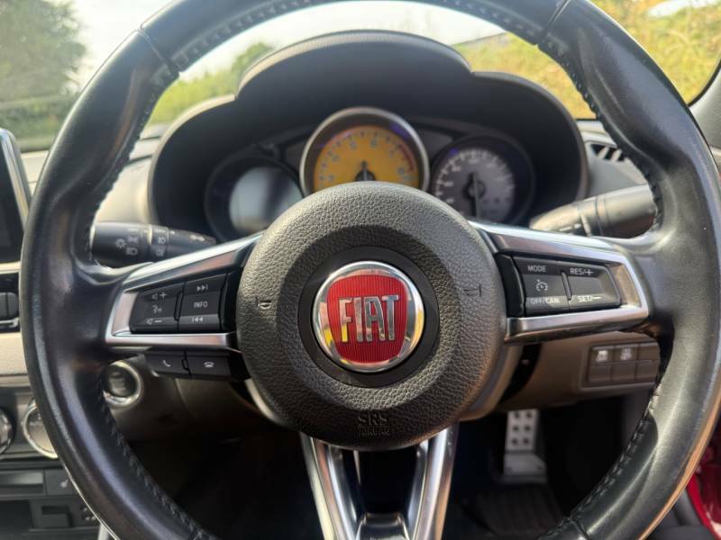Fiat 124 Spider Lusso White #21