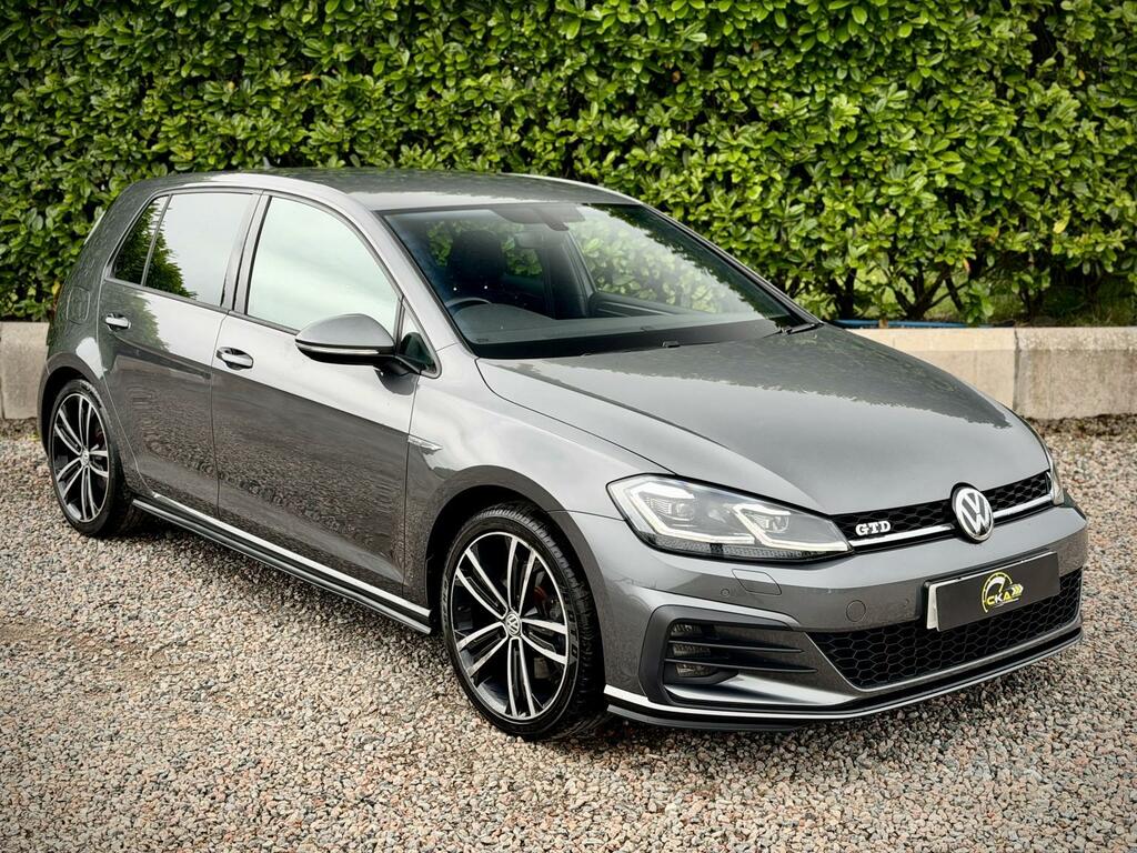 Volkswagen Golf 2.0 Tdi Bluemotion Tech Gtd 2017 MW67RYH Grey #2