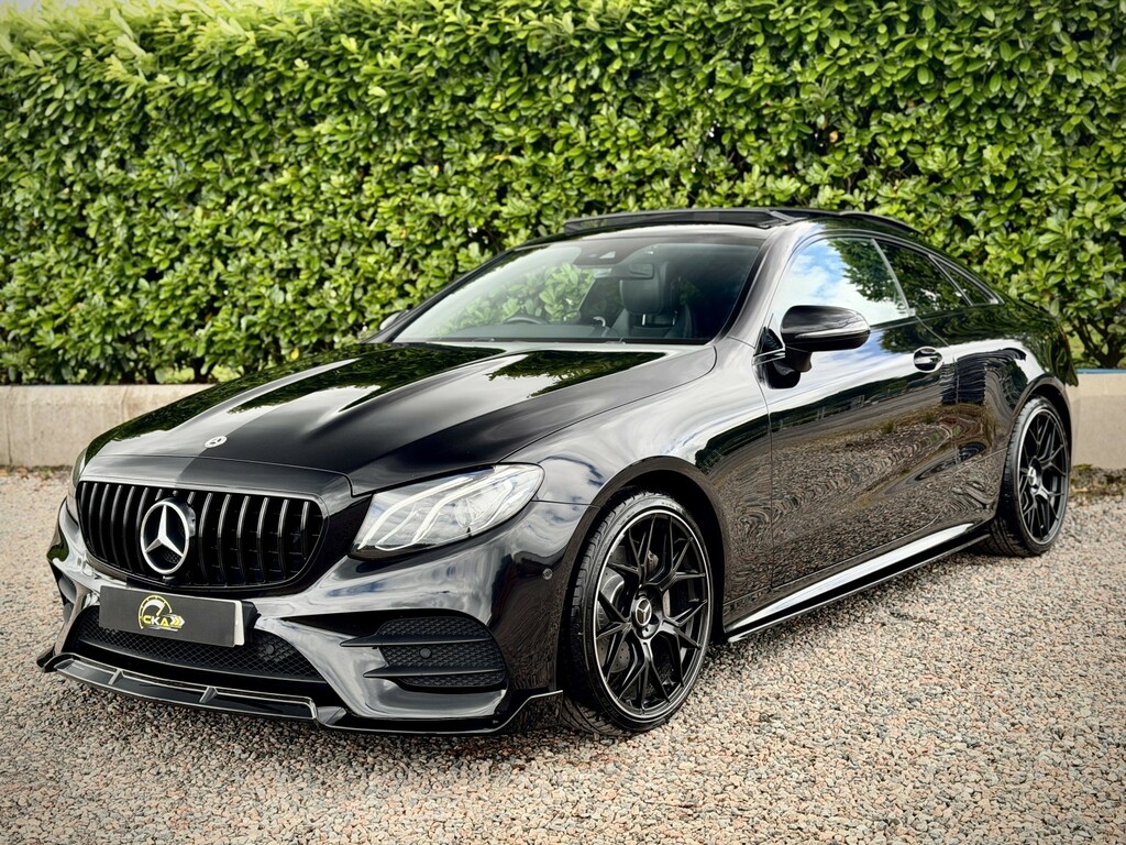Mercedes-Benz E Class 2.0 E220d Amg Line 2018 KF18KAA Black #4
