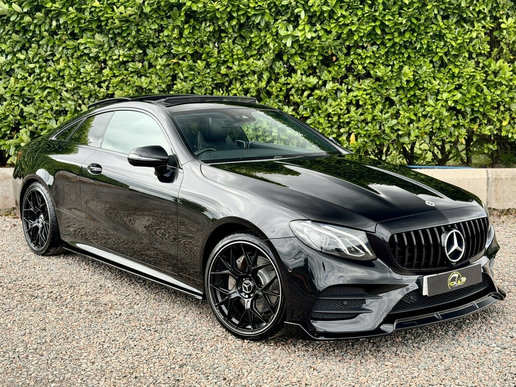 Mercedes-Benz E Class 2.0 E220d Amg Line 2018 KF18KAA Black