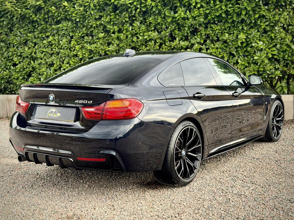 BMW 4 Series Gran Coupe 2.0 420D M Sport Gran Coupe 2014 V21ADD Black #6