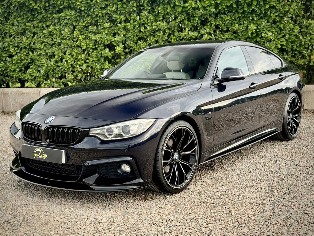 BMW 4 Series Gran Coupe 2.0 420D M Sport Gran Coupe 2014 V21ADD Black #4