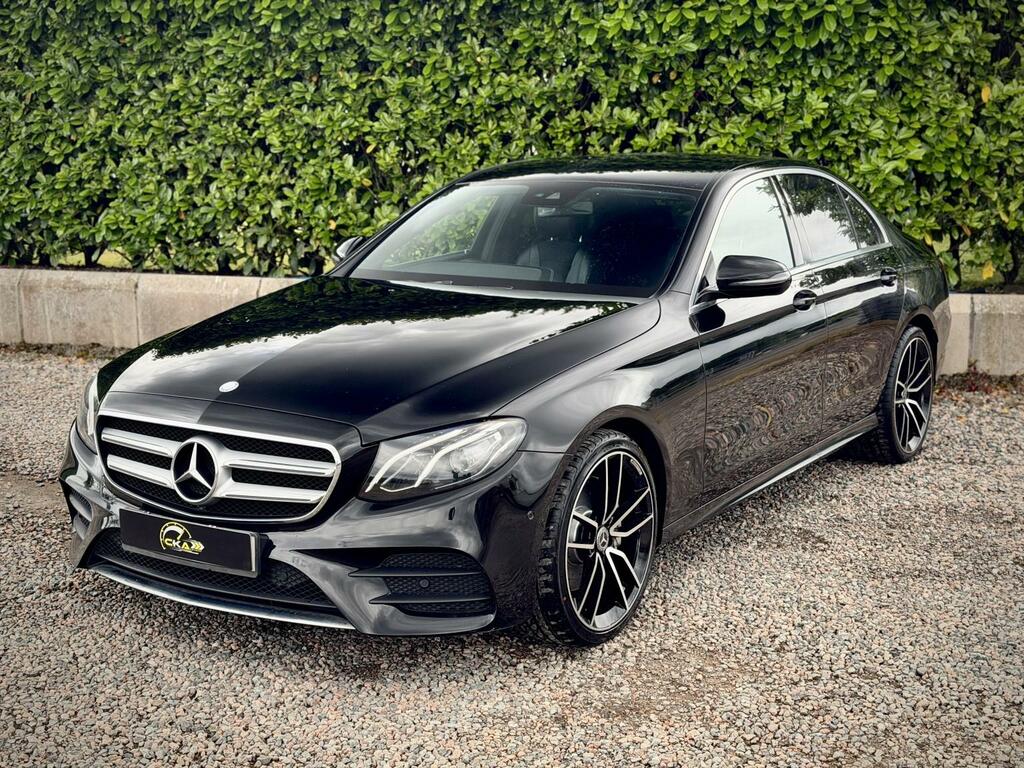 Mercedes-Benz E Class 2.0 E220d Amg Line 2017 KW66SNY Black #5