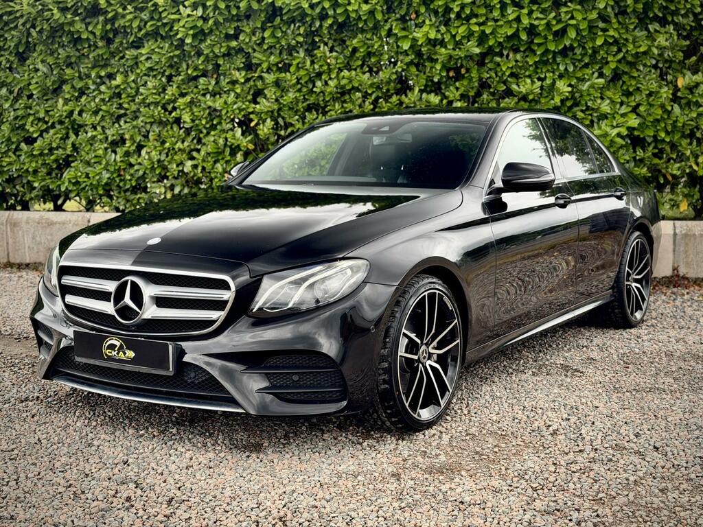 Mercedes-Benz E Class 2.0 E220d Amg Line 2017 KW66SNY Black #4