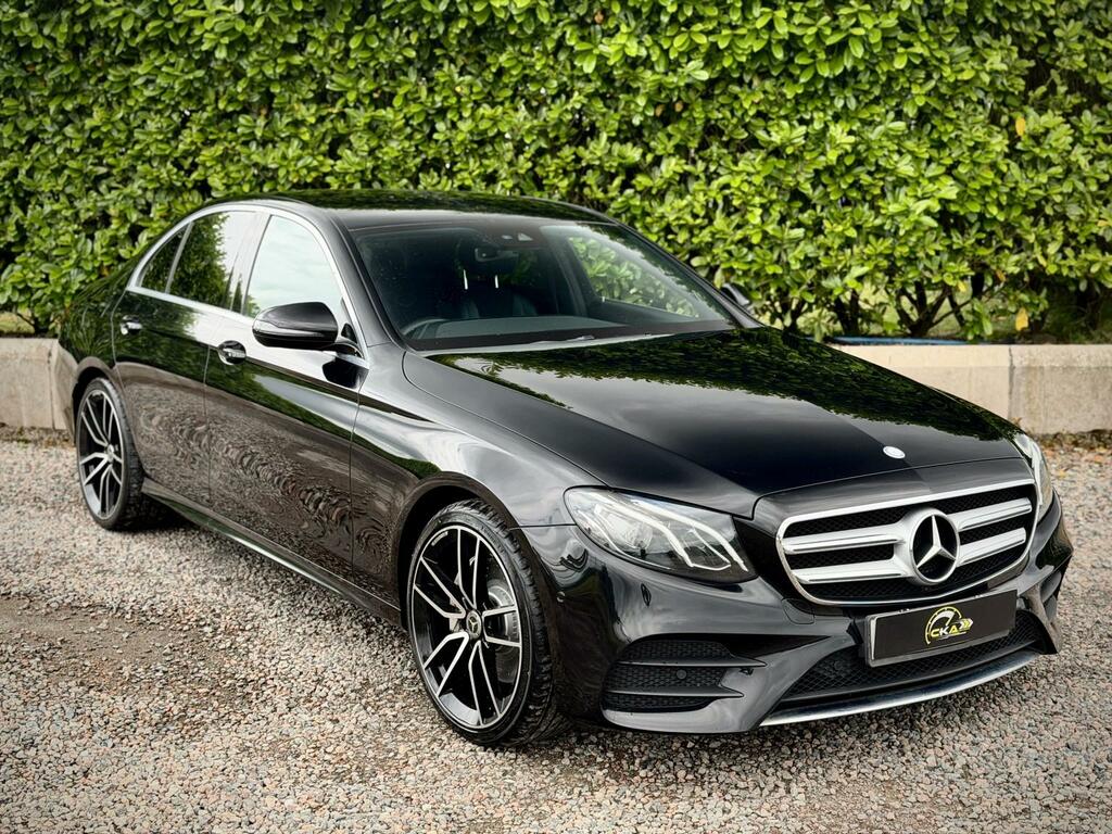 Mercedes-Benz E Class 2.0 E220d Amg Line 2017 KW66SNY Black #2