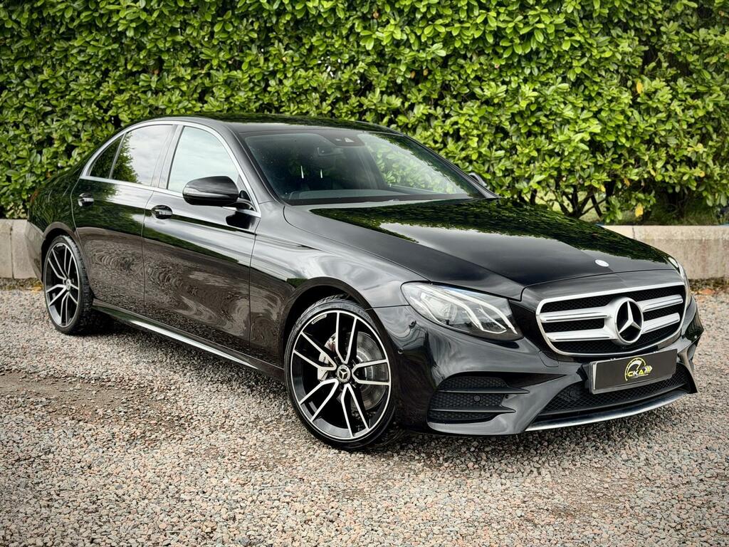 Mercedes-Benz E Class 2.0 E220d Amg Line 2017 KW66SNY Black