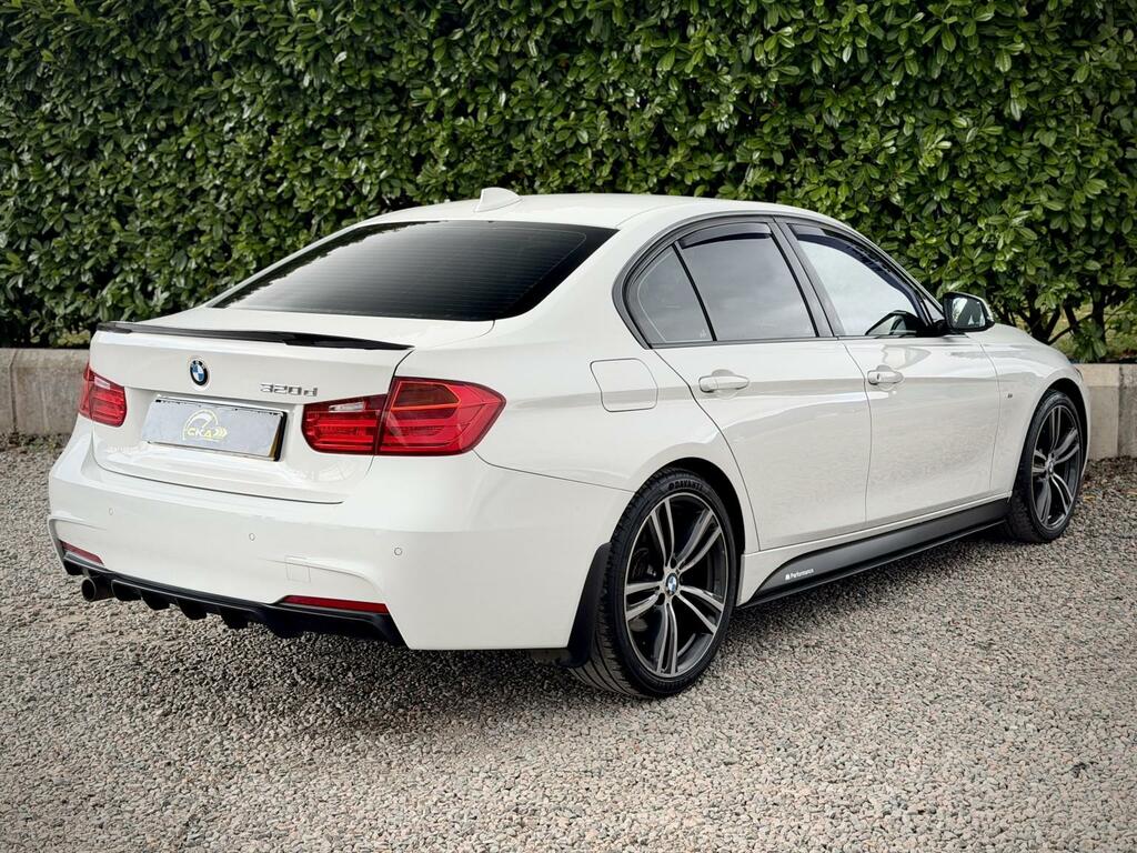 BMW 3 Series 2.0 320D M Sport Saloon 2013 DSZ8186 White #6