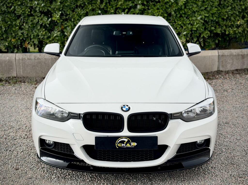 BMW 3 Series 2.0 320D M Sport Saloon 2013 DSZ8186 White #3