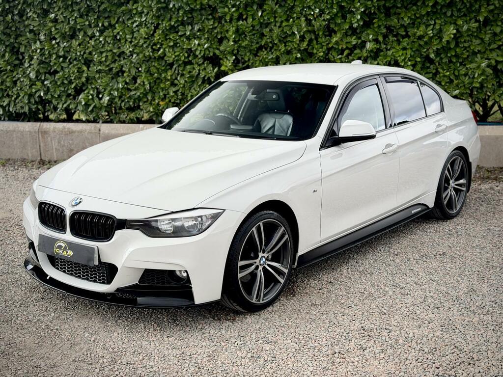 BMW 3 Series 2.0 320D M Sport Saloon 2013 DSZ8186 White #5