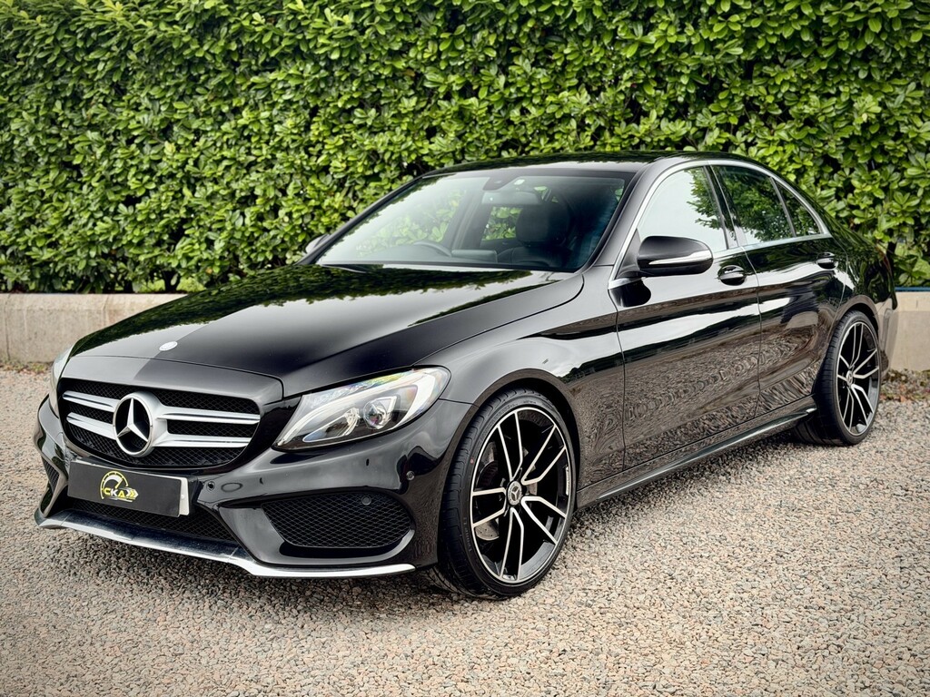 Mercedes-Benz C Class 2.1 C220 Bluetec Amg Line 2014 ASZ3532 Black #4