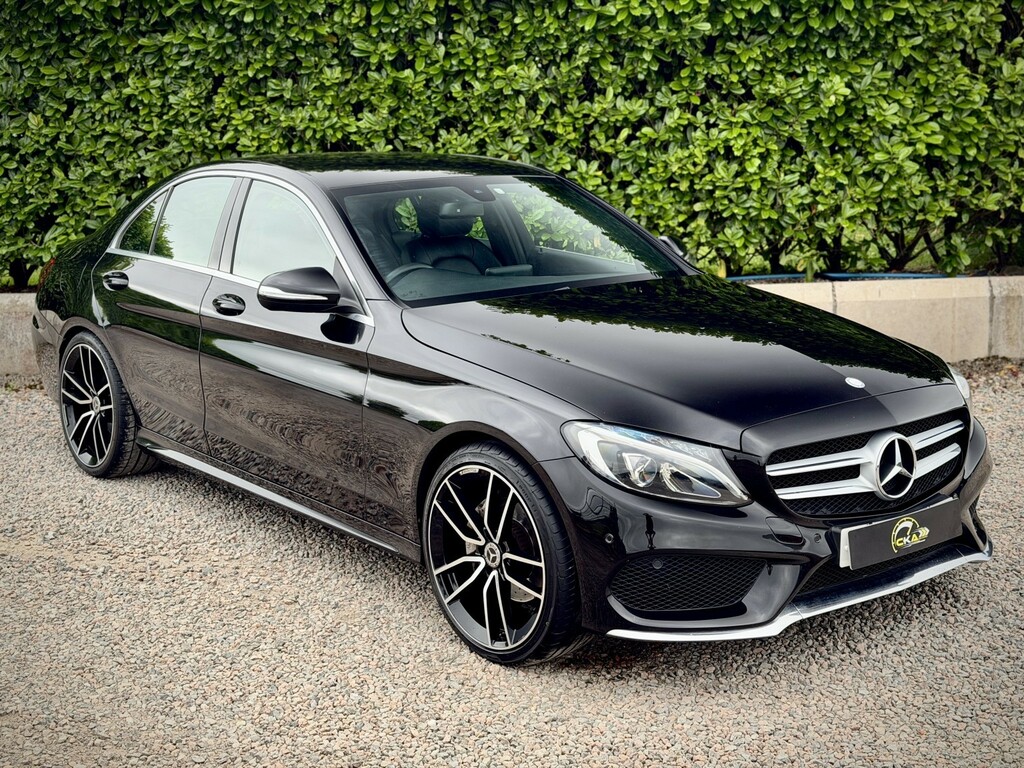 Mercedes-Benz C Class 2.1 C220 Bluetec Amg Line 2014 ASZ3532 Black #2