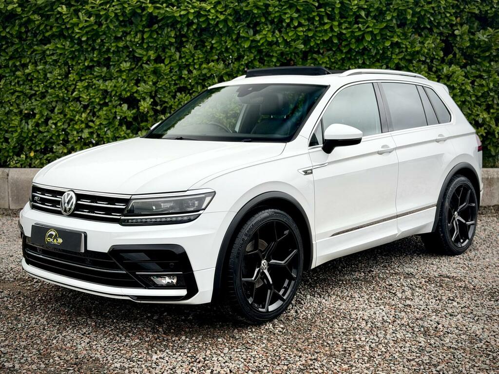 Volkswagen Tiguan 2.0 Tdi Bluemotion Tech R-line 2017 D17WTY White #5