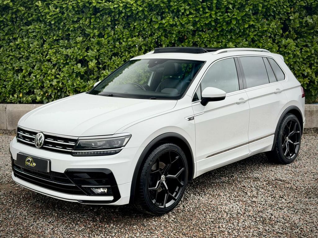 Volkswagen Tiguan 2.0 Tdi Bluemotion Tech R-line 2017 D17WTY White #6