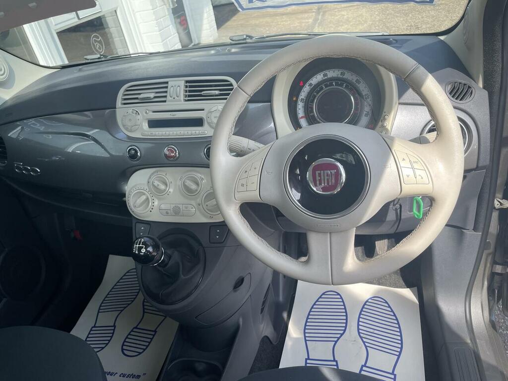 Fiat 500 1.2 Lounge Black #11