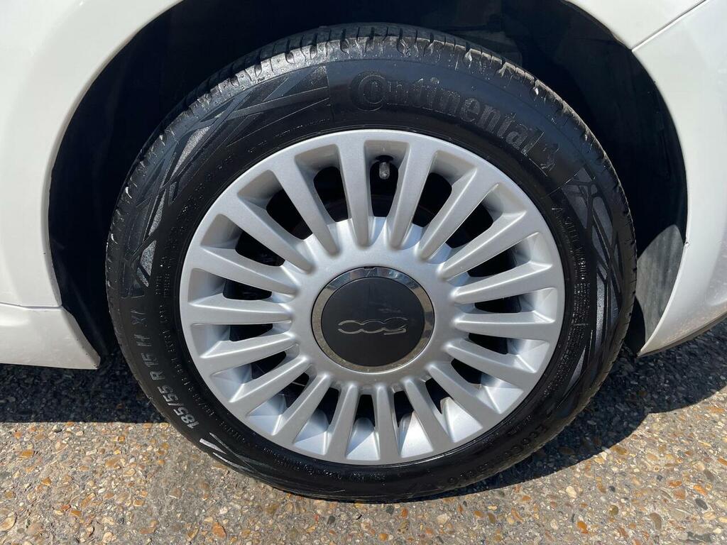 Fiat 500 Lounge Hatchback Silver #17