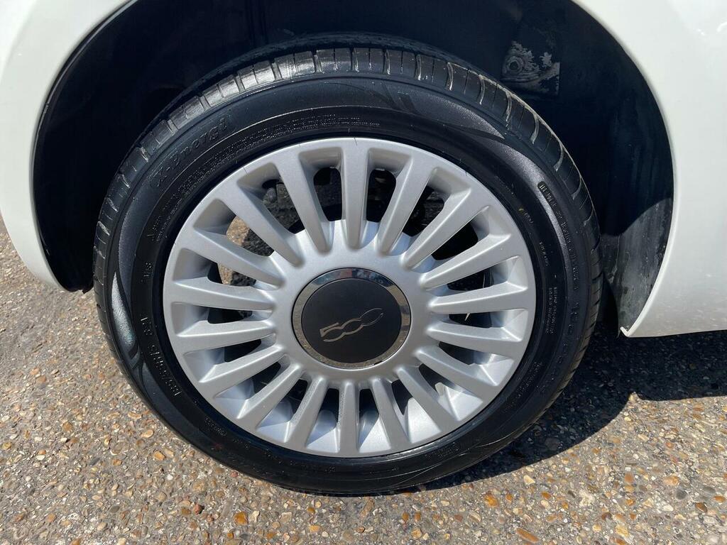 Fiat 500 Lounge Hatchback Silver #16