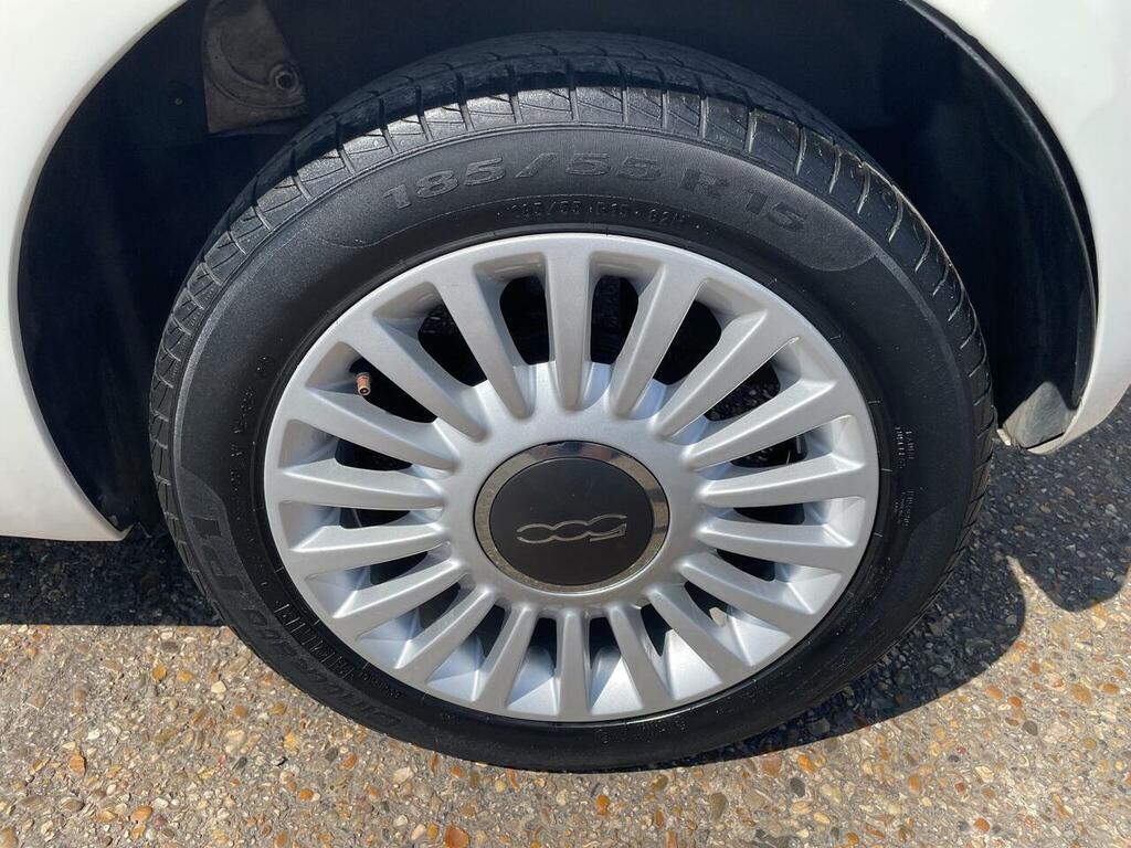Fiat 500 Lounge Hatchback Silver #19