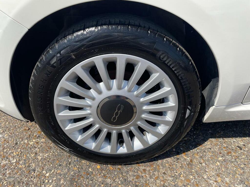 Fiat 500 Lounge Hatchback Silver #18