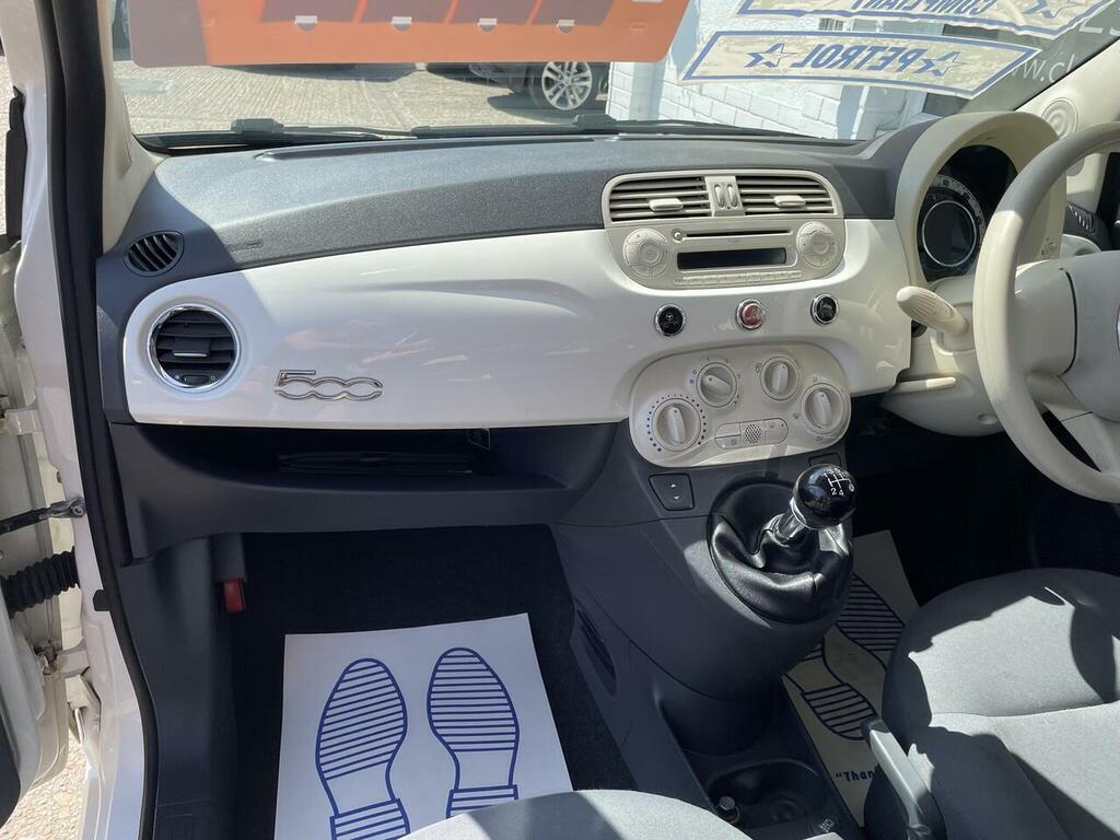 Fiat 500 Lounge Hatchback Silver #14