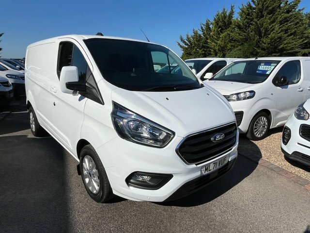Ford Transit Custom 2.0 300 Ecoblue Limited Panel Van White #2