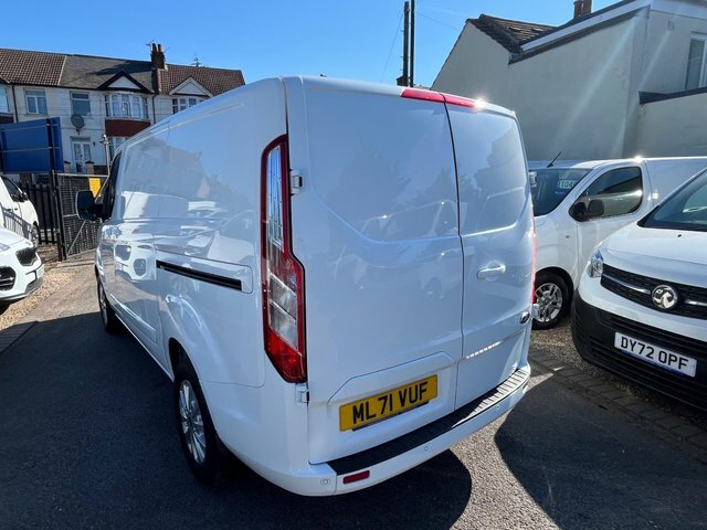 Ford Transit Custom 2.0 300 Ecoblue Limited Panel Van White #4
