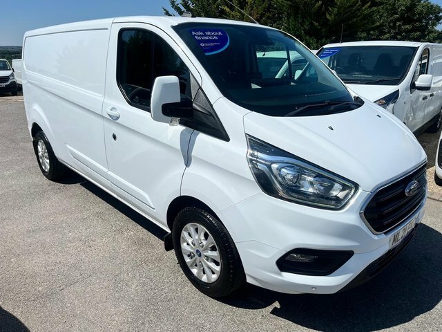 Ford Transit Custom 2.0 300 Ecoblue Limited L2 H1 Euro 6 S S White