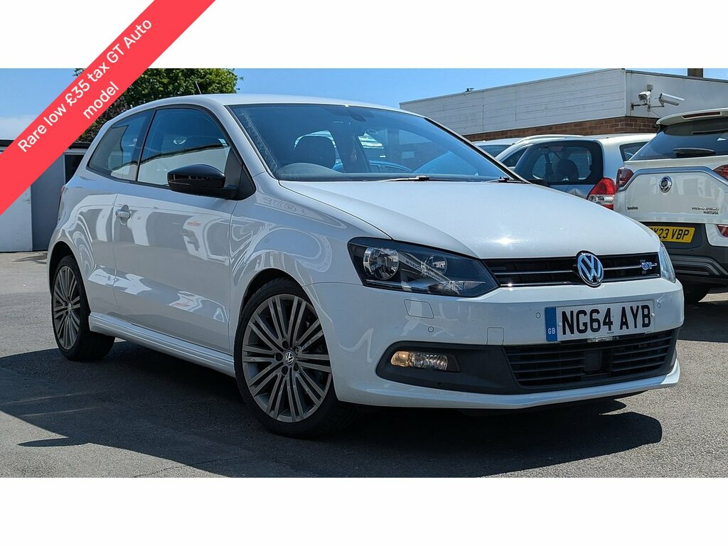 Volkswagen Polo 1.4 Tsi Bluemotion Tech Act Bluegt Hatchback P White