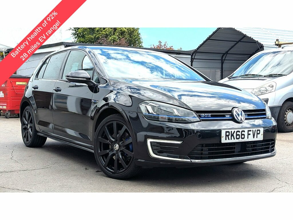 Volkswagen Golf 1.4 Tsi Gte Hatchback Plug-in Hybrid Ds Black