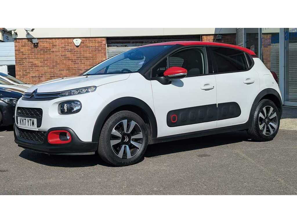 Citroen C3 1.2 Puretech Flair Hatchback Eur White #3