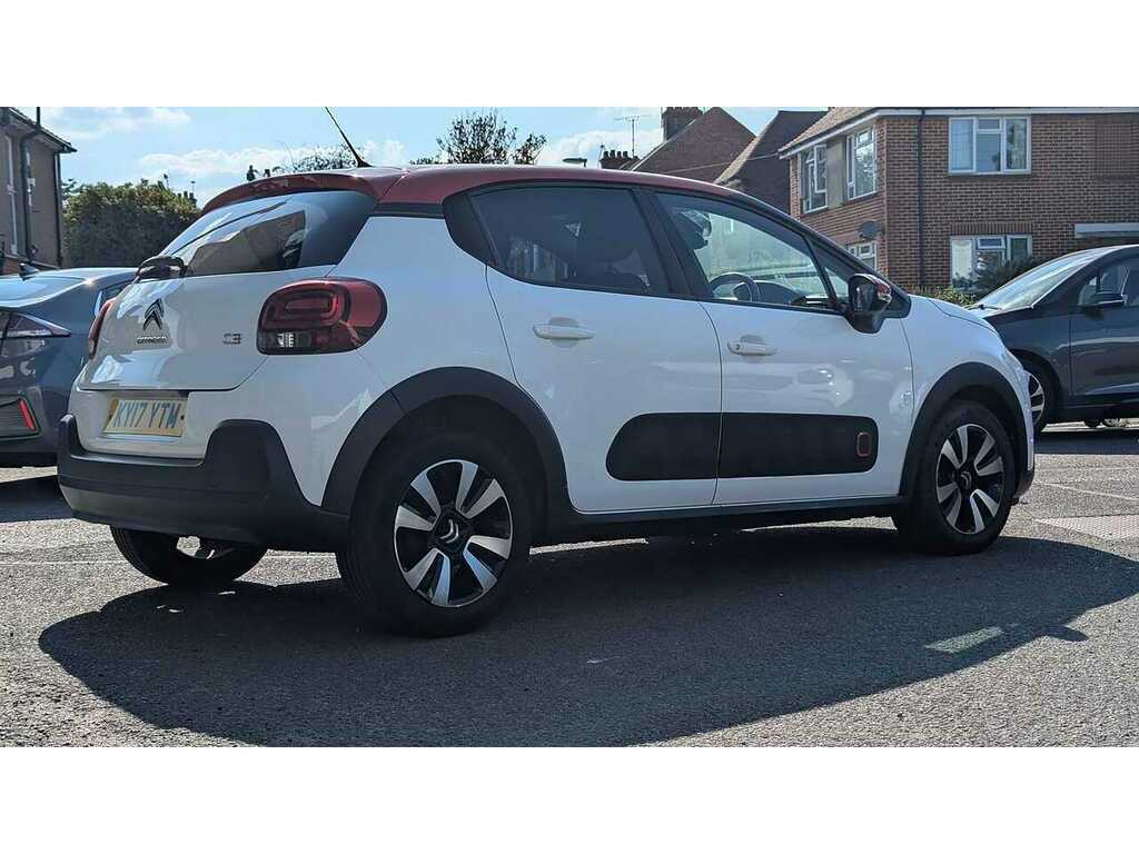 Citroen C3 1.2 Puretech Flair Hatchback Eur White #4
