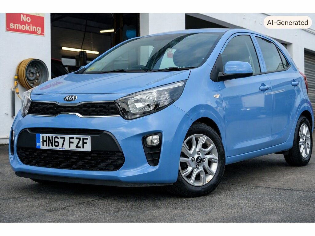 Kia Picanto 1.25 2 Hatchback Euro 6 83 Bhp Blue