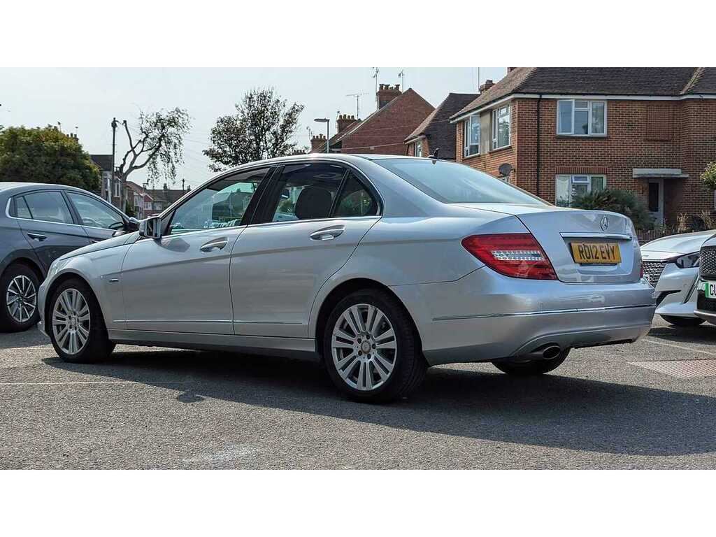 Mercedes-Benz C Class 1.8 C250 Blueefficiency Elegance Saloon Silver #2