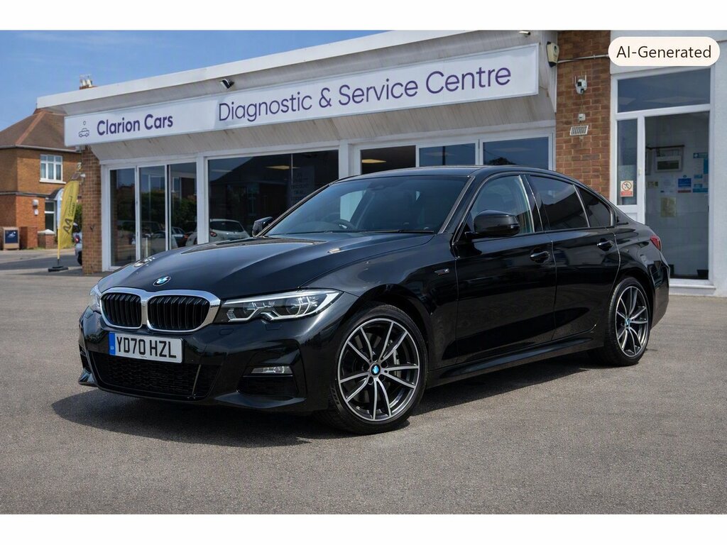 BMW 3 Series 2.0 330E 12Kwh Sport Pro Saloon Plug-in Black