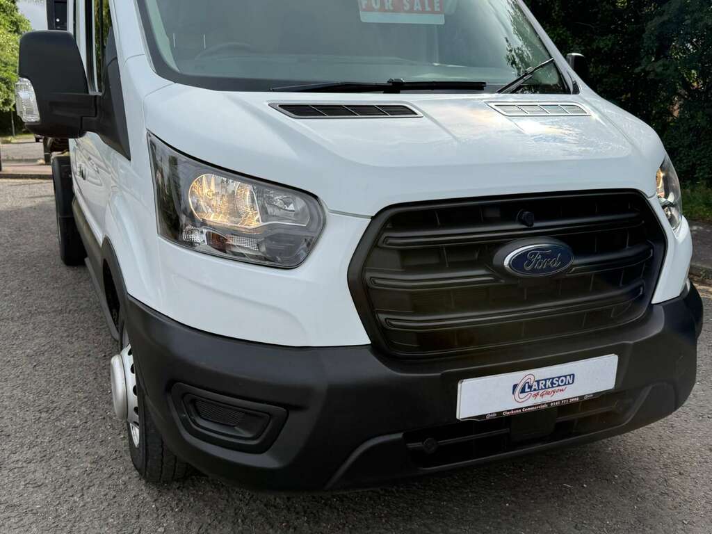 Ford Transit Custom 350 Leader Onestop Utility Cab Tipper White