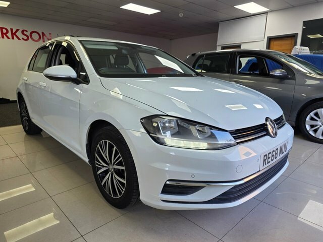 Volkswagen Golf Hatchback RE68MUU White