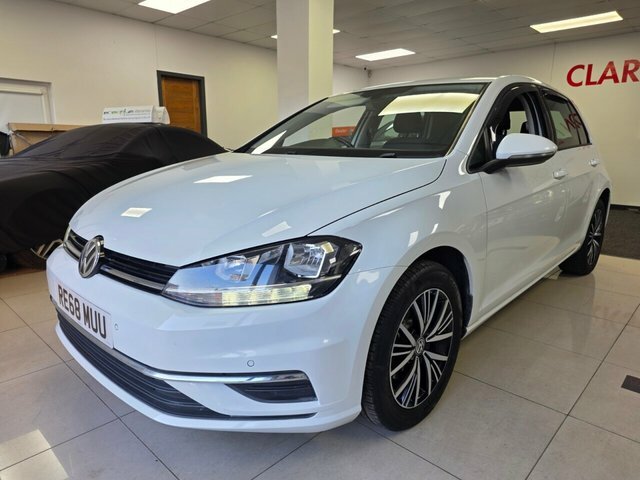 Volkswagen Golf Hatchback RE68MUU White #2