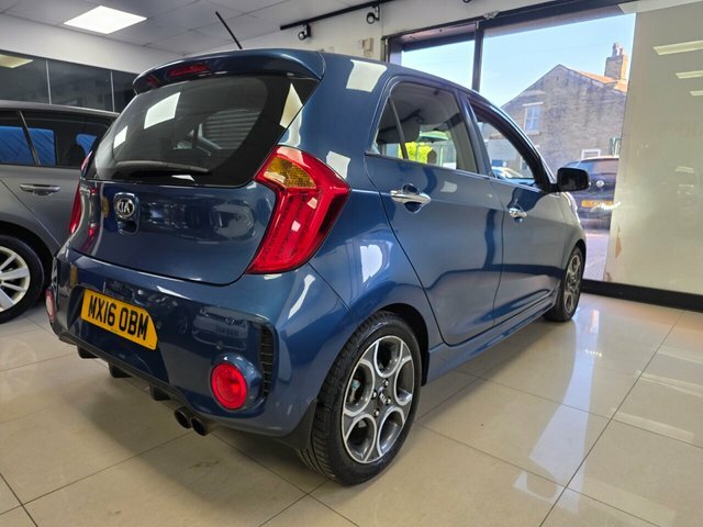 Kia Picanto Hatchback Blue #2
